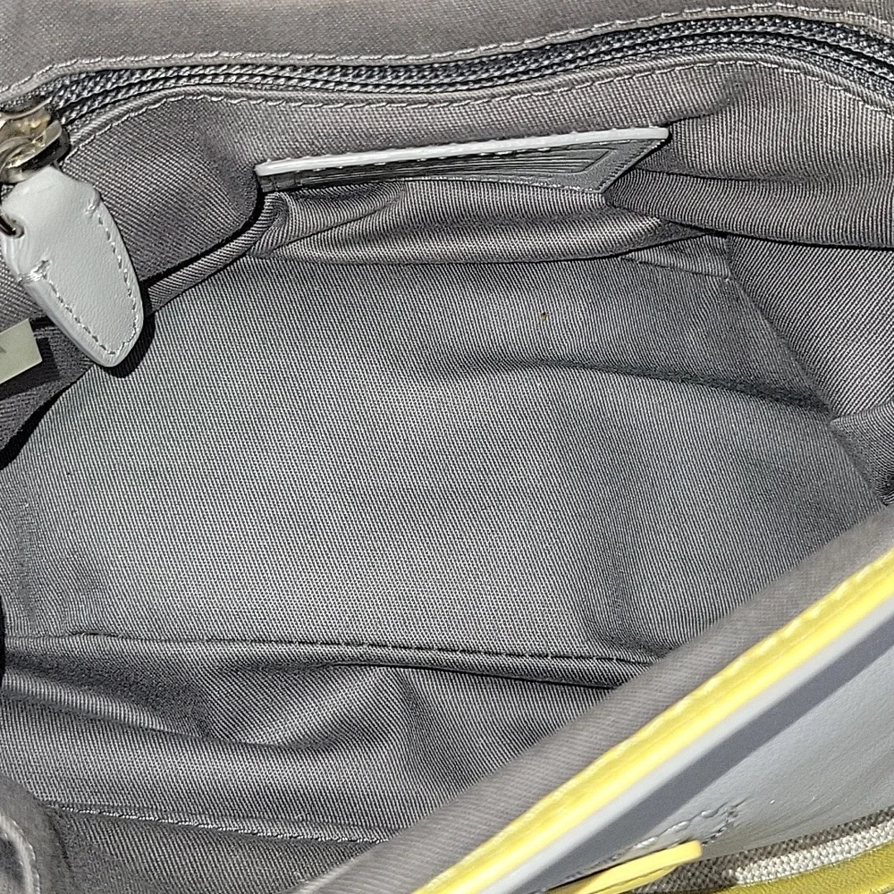Coach Gray and Yellow Crossbody Bag - Picture 12 of 14